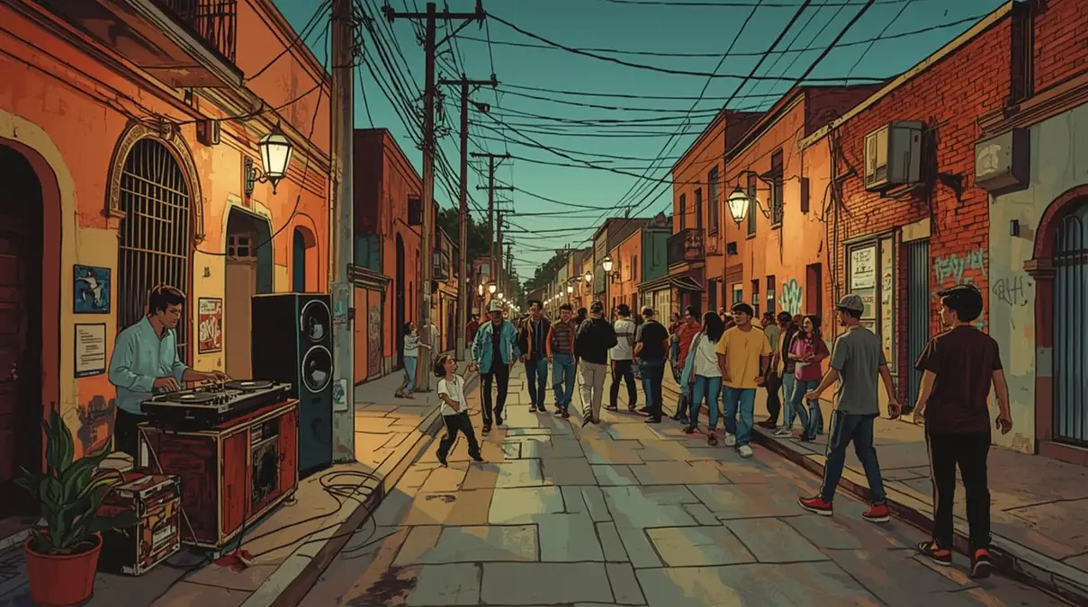 REPORTAJE, ASÍ ES TEPITO – MÚSICA Calles de Tepito en una tocada clásica